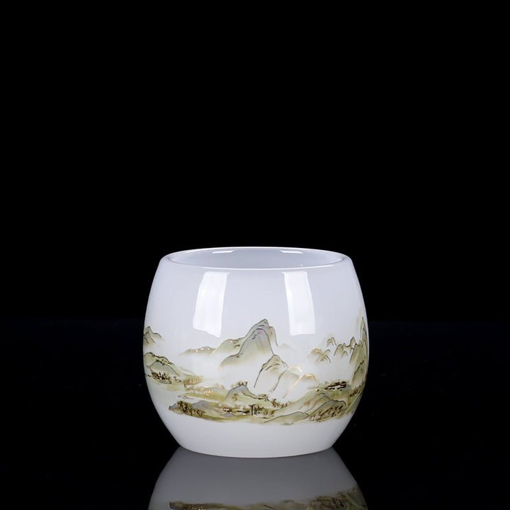 Glass Thousand - Li Landscape Cup - BuddhaEnergyHealing