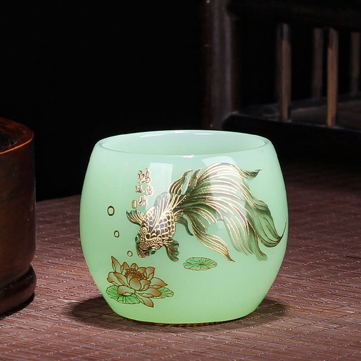 Glass Thousand - Li Landscape Cup - BuddhaEnergyHealing