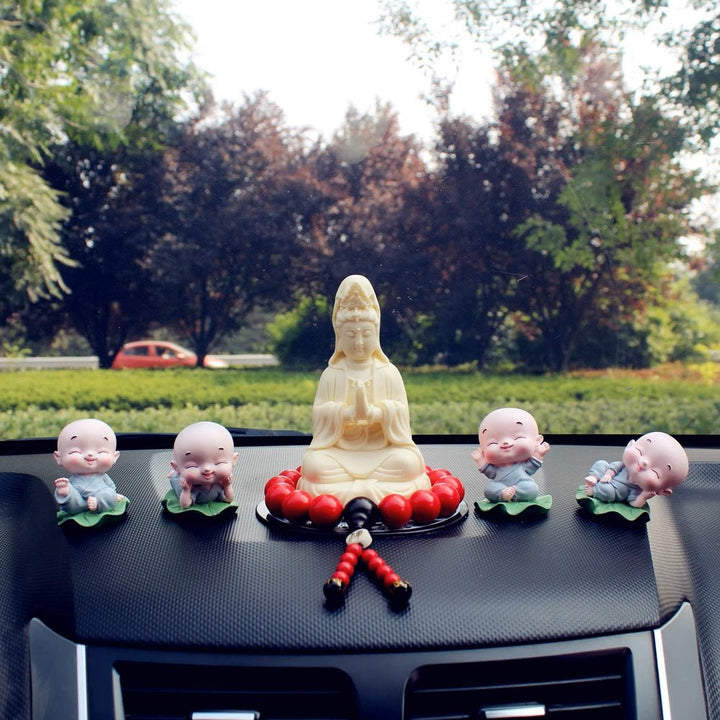 Guanyin Buddha Car Decoration for Safety and Blessing - BuddhaEnergyHealing