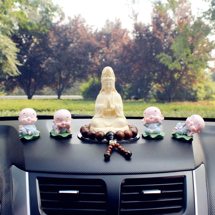 Guanyin Buddha Car Decoration for Safety and Blessing - BuddhaEnergyHealing