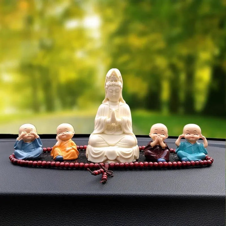 Guanyin Buddha Car Decoration for Safety and Blessing - BuddhaEnergyHealing