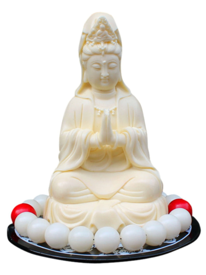 Guanyin Buddha Car Decoration for Safety and Blessing - BuddhaEnergyHealing