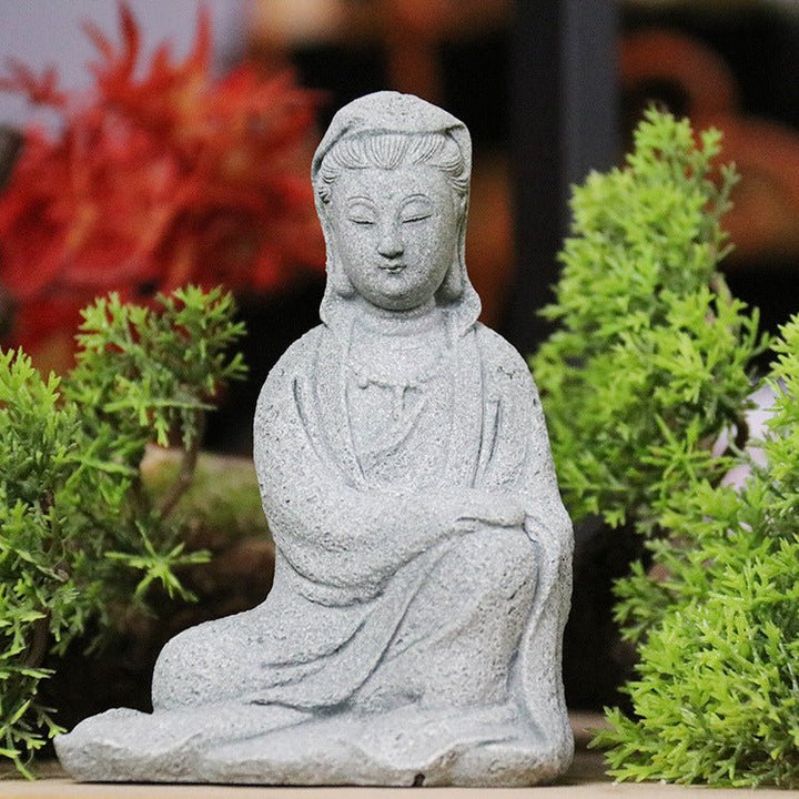 Guanyin Small Buddha Peace Meditation Calm Healing Ornament - BuddhaEnergyHealing