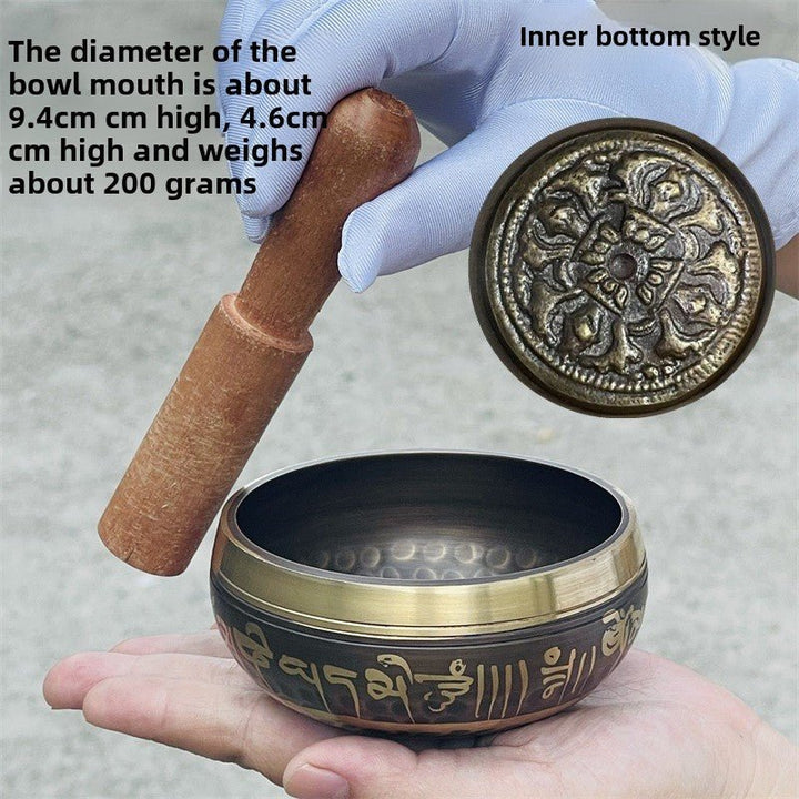 Handmade Pure Copper Sound Therapy Meditation Bowl - BuddhaEnergyHealing