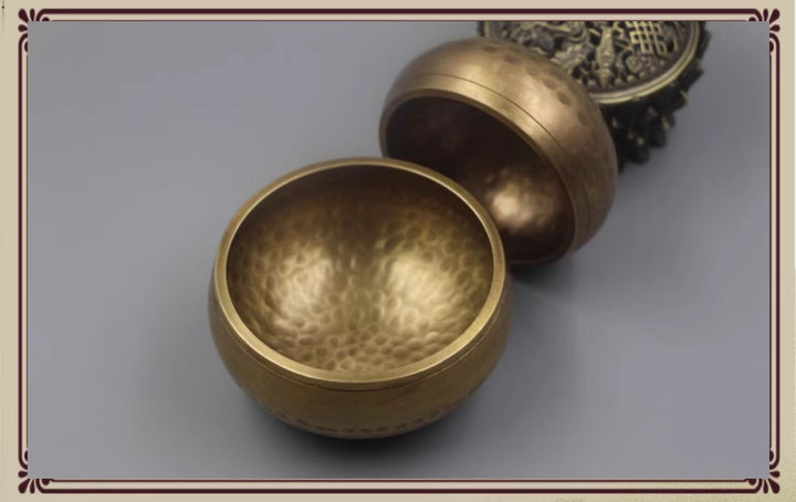 Handmade Pure Copper Sound Therapy Meditation Bowl - BuddhaEnergyHealing