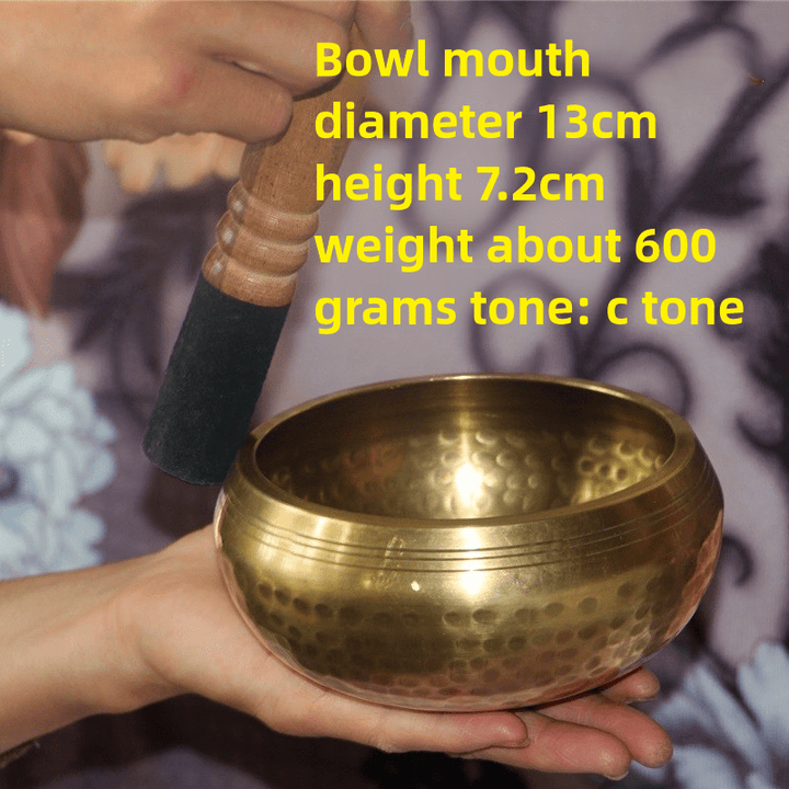 Handmade Pure Copper Sound Therapy Meditation Bowl - BuddhaEnergyHealing