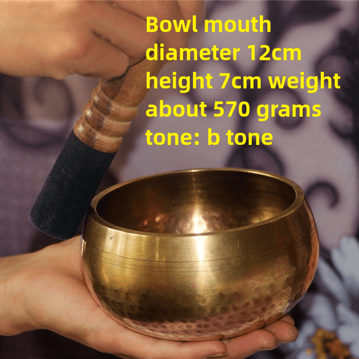 Handmade Pure Copper Sound Therapy Meditation Bowl - BuddhaEnergyHealing