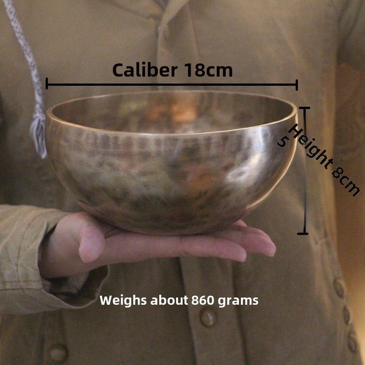Handmade Pure Copper Sound Therapy Meditation Bowl - BuddhaEnergyHealing