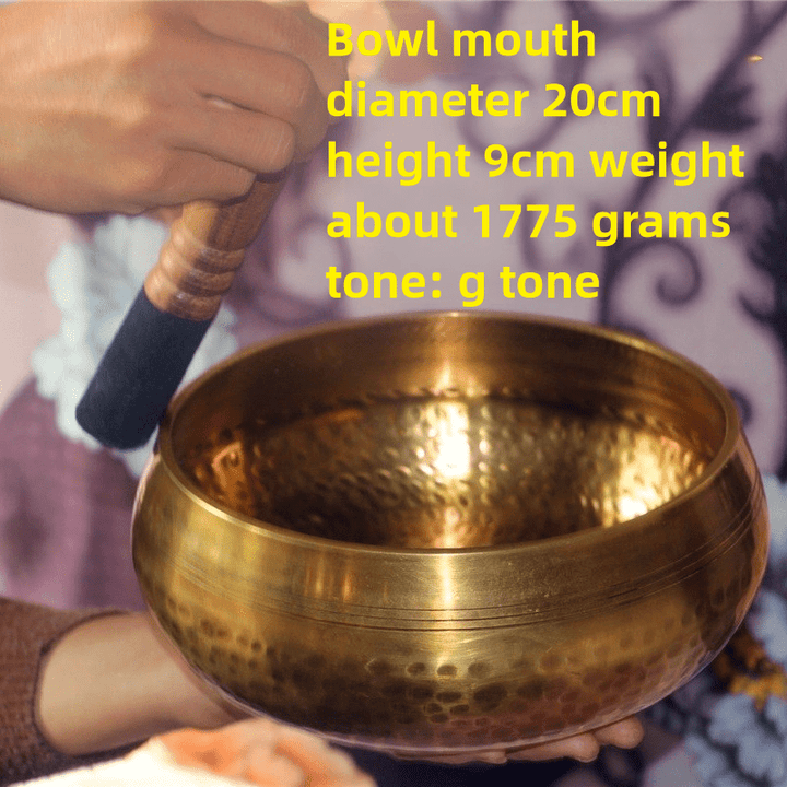 Handmade Pure Copper Sound Therapy Meditation Bowl - BuddhaEnergyHealing