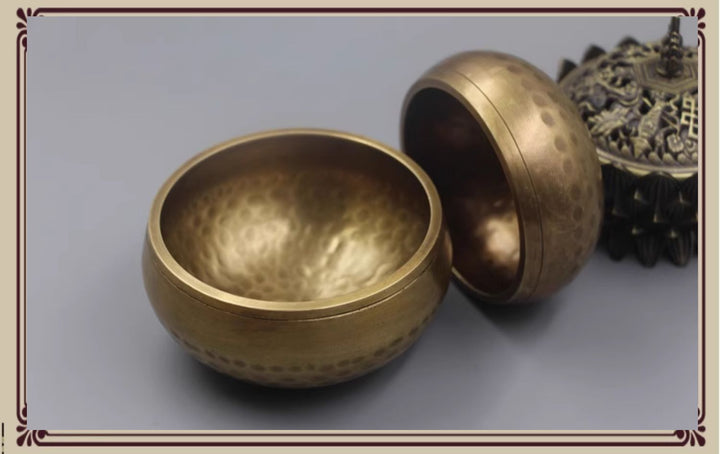 Handmade Pure Copper Sound Therapy Meditation Bowl - BuddhaEnergyHealing