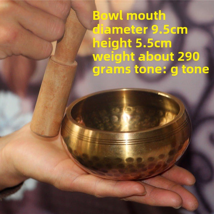 Handmade Pure Copper Sound Therapy Meditation Bowl - BuddhaEnergyHealing
