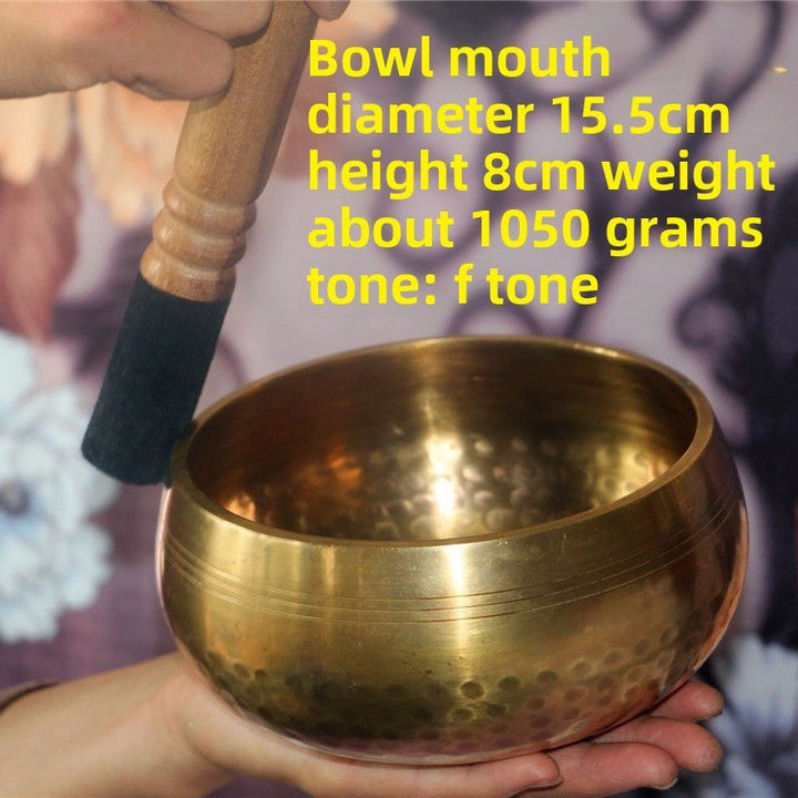 Handmade Pure Copper Sound Therapy Meditation Bowl - BuddhaEnergyHealing