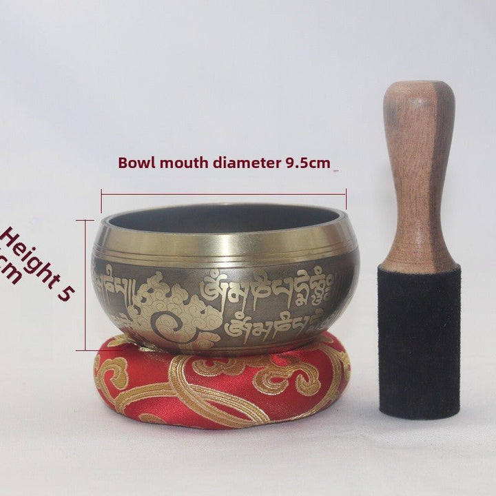 Handmade Pure Copper Sound Therapy Meditation Bowl - BuddhaEnergyHealing