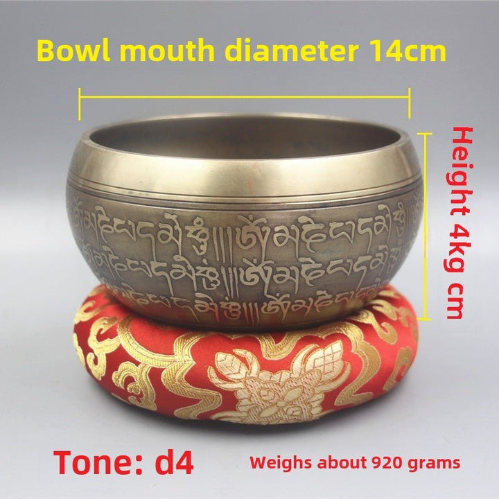 Handmade Pure Copper Sound Therapy Meditation Bowl - BuddhaEnergyHealing