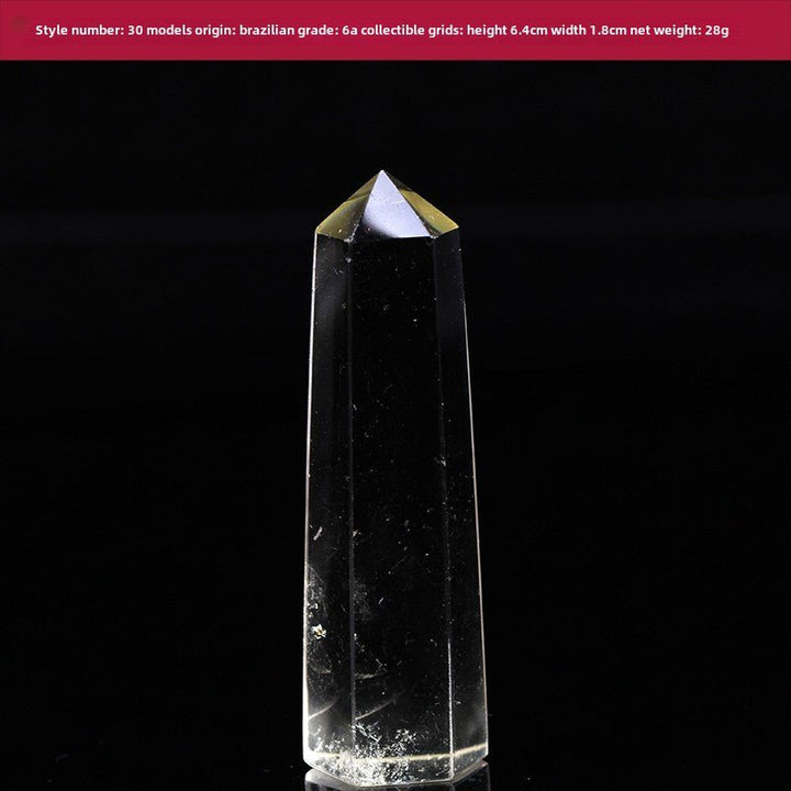 High Quality Natural Yellow Crystal Column Meditation Fortune Desktop Decoration - BuddhaEnergyHealing