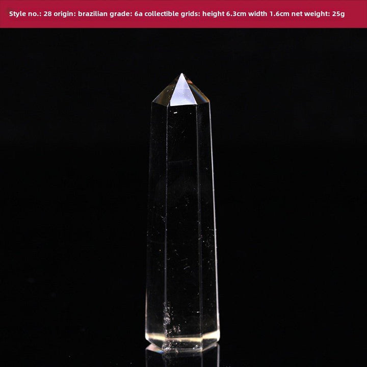 High Quality Natural Yellow Crystal Column Meditation Fortune Desktop Decoration - BuddhaEnergyHealing
