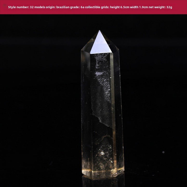 High Quality Natural Yellow Crystal Column Meditation Fortune Desktop Decoration - BuddhaEnergyHealing
