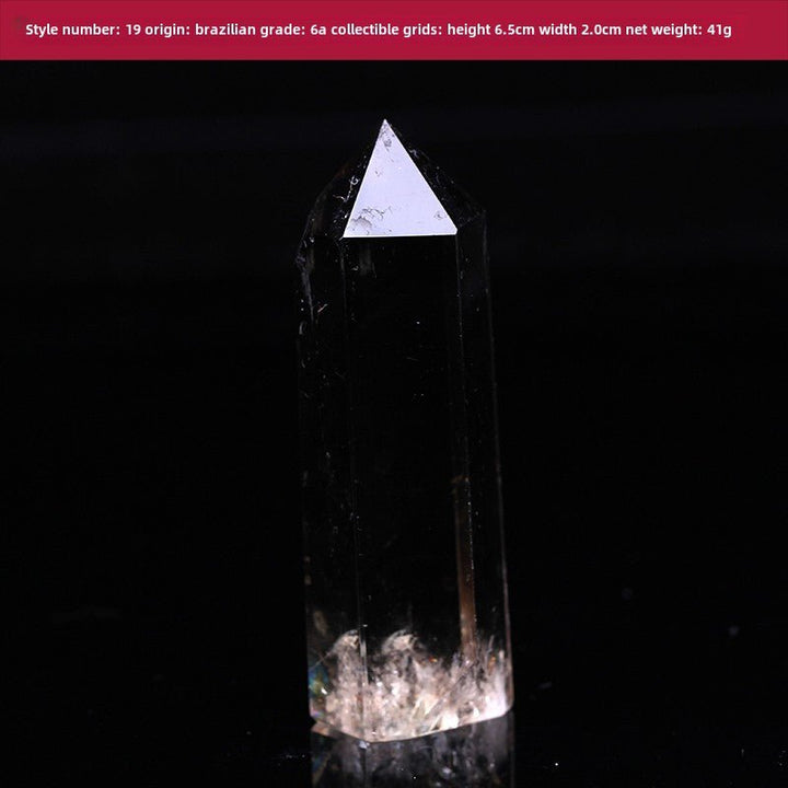 High Quality Natural Yellow Crystal Column Meditation Fortune Desktop Decoration - BuddhaEnergyHealing