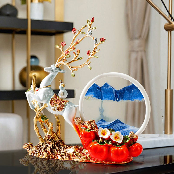 Housewarming Happiness New Home Gift Moving House Gift Decoration Living Room Wealth Energy Decorations - BuddhaEnergyHealing