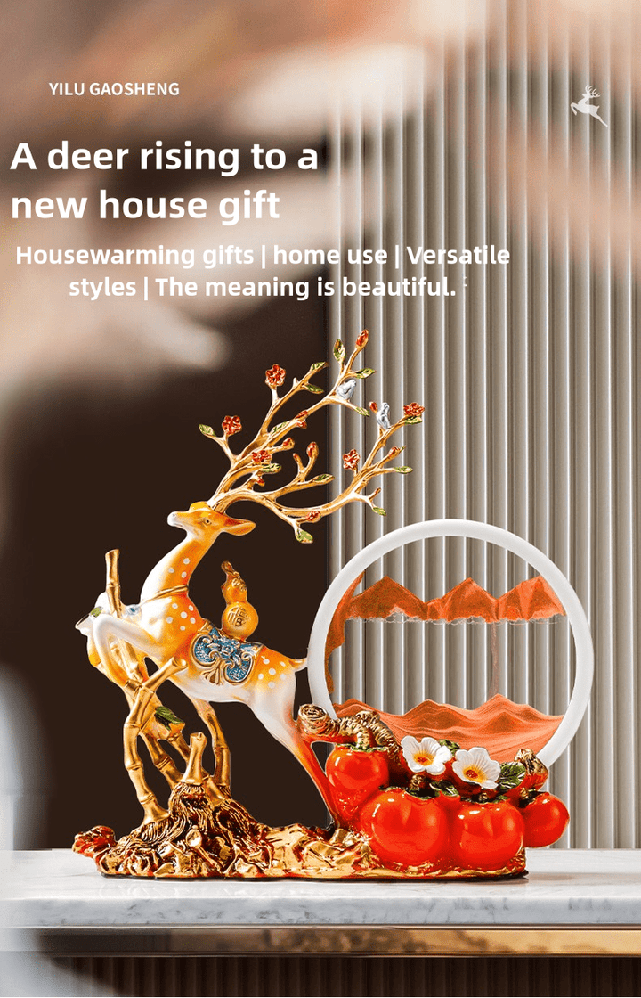 Housewarming Happiness New Home Gift Moving House Gift Decoration Living Room Wealth Energy Decorations - BuddhaEnergyHealing
