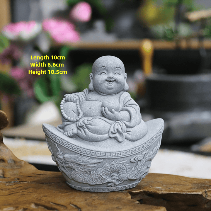 Maitreya Buddha Lucky Wealth Ornament - BuddhaEnergyHealing