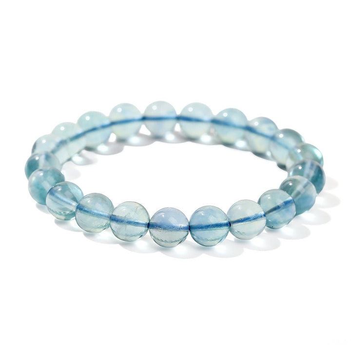 Natural Blue Fluorite Calm Bracelet - BuddhaEnergyHealing