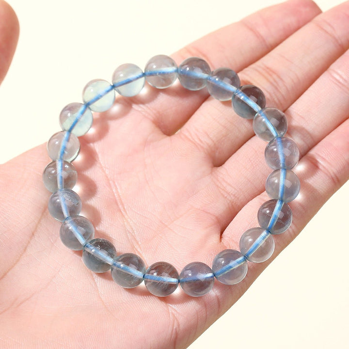 Natural Blue Fluorite Calm Bracelet - BuddhaEnergyHealing