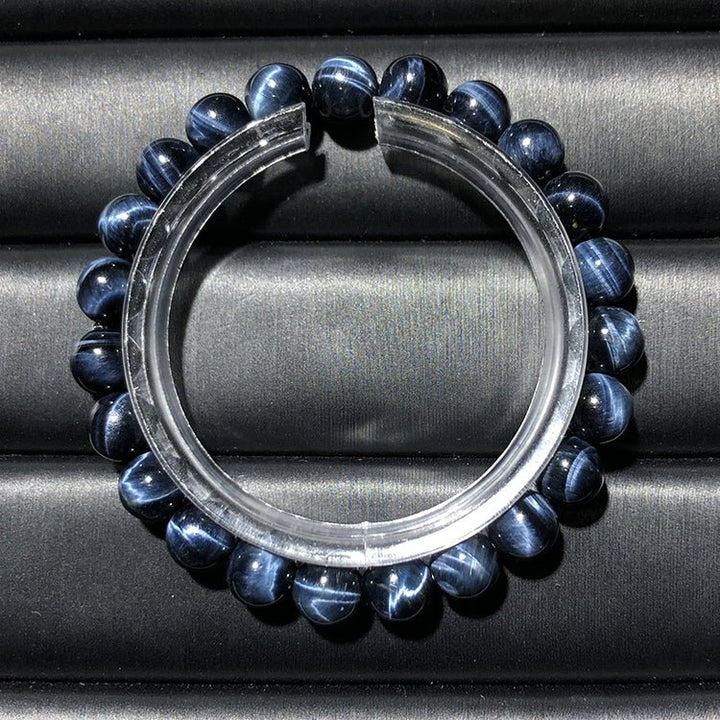 Natural Blue Tigerite Protection Energy Bracelet - BuddhaEnergyHealing