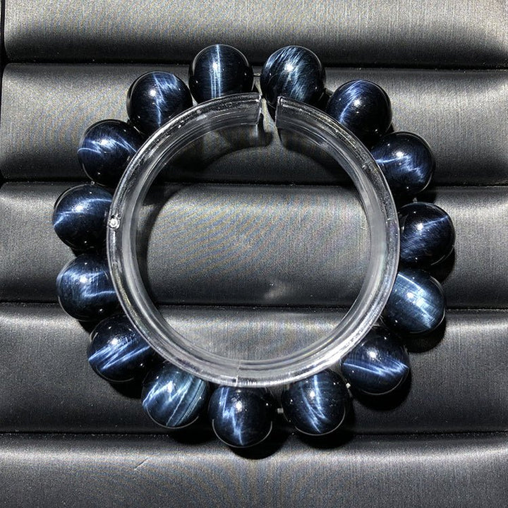 Natural Blue Tigerite Protection Energy Bracelet - BuddhaEnergyHealing