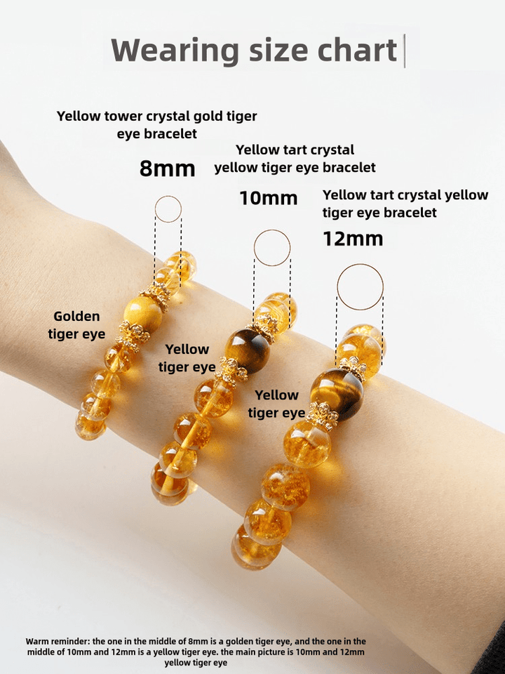 Natural Citrine Money Drawing and Luck Changing Crystal Bracelet - BuddhaEnergyHealing