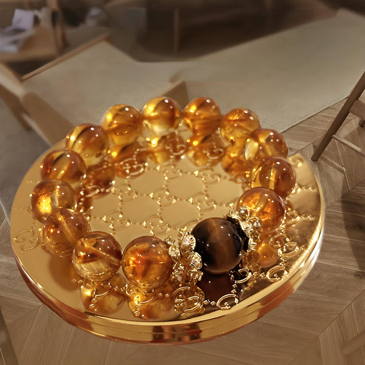 Natural Citrine Money Drawing and Luck Changing Crystal Bracelet - BuddhaEnergyHealing
