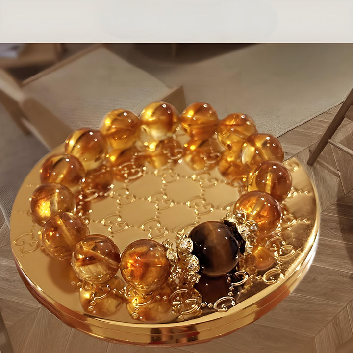 Natural Citrine Money Drawing and Luck Changing Crystal Bracelet - BuddhaEnergyHealing