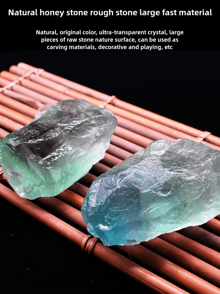 Natural Colored Stone Green Fluorite Healing Energy - BuddhaEnergyHealing
