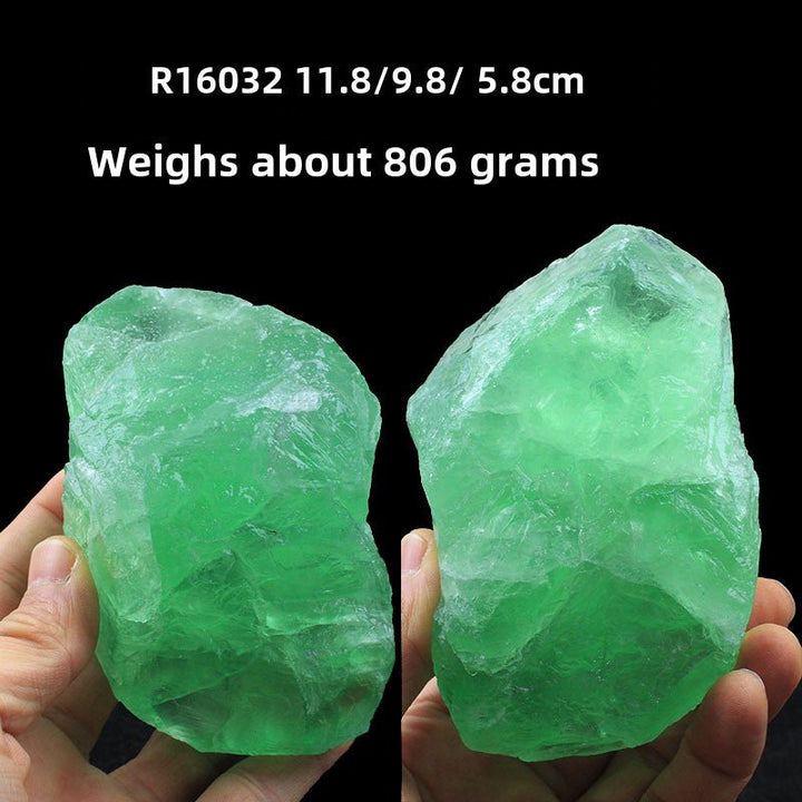 Natural Colored Stone Green Fluorite Healing Energy - BuddhaEnergyHealing