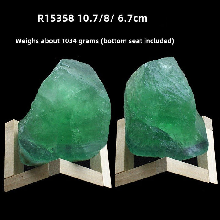 Natural Colored Stone Green Fluorite Healing Energy - BuddhaEnergyHealing