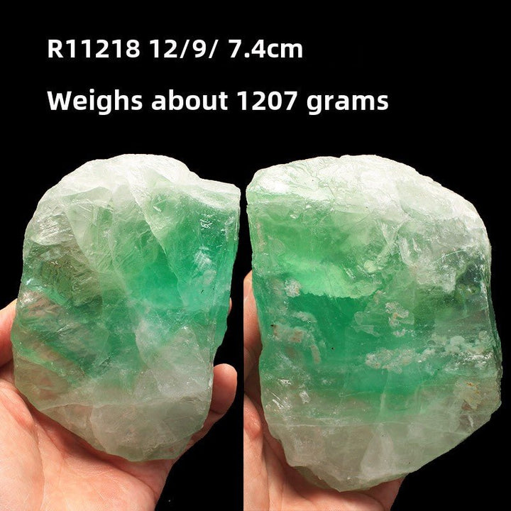 Natural Colored Stone Green Fluorite Healing Energy - BuddhaEnergyHealing