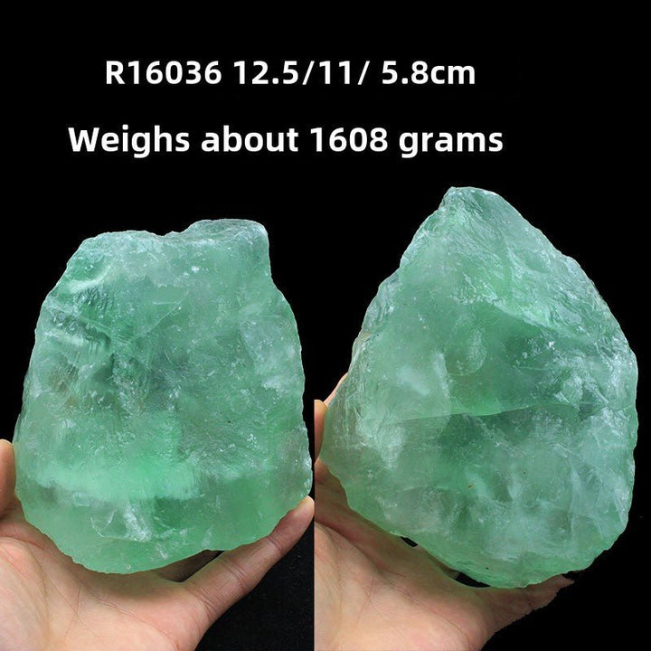 Natural Colored Stone Green Fluorite Healing Energy - BuddhaEnergyHealing