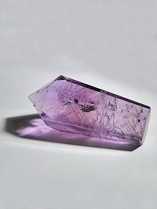 Natural Crystal Stone Amethyst Column Home Decoration - BuddhaEnergyHealing