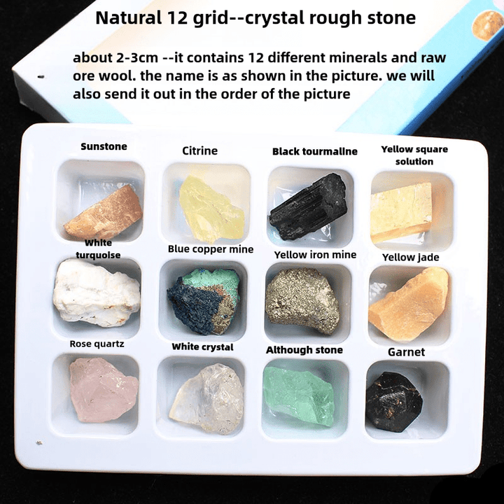Natural Crystal Stone Ore Specimen Decoration Healing Energy - BuddhaEnergyHealing