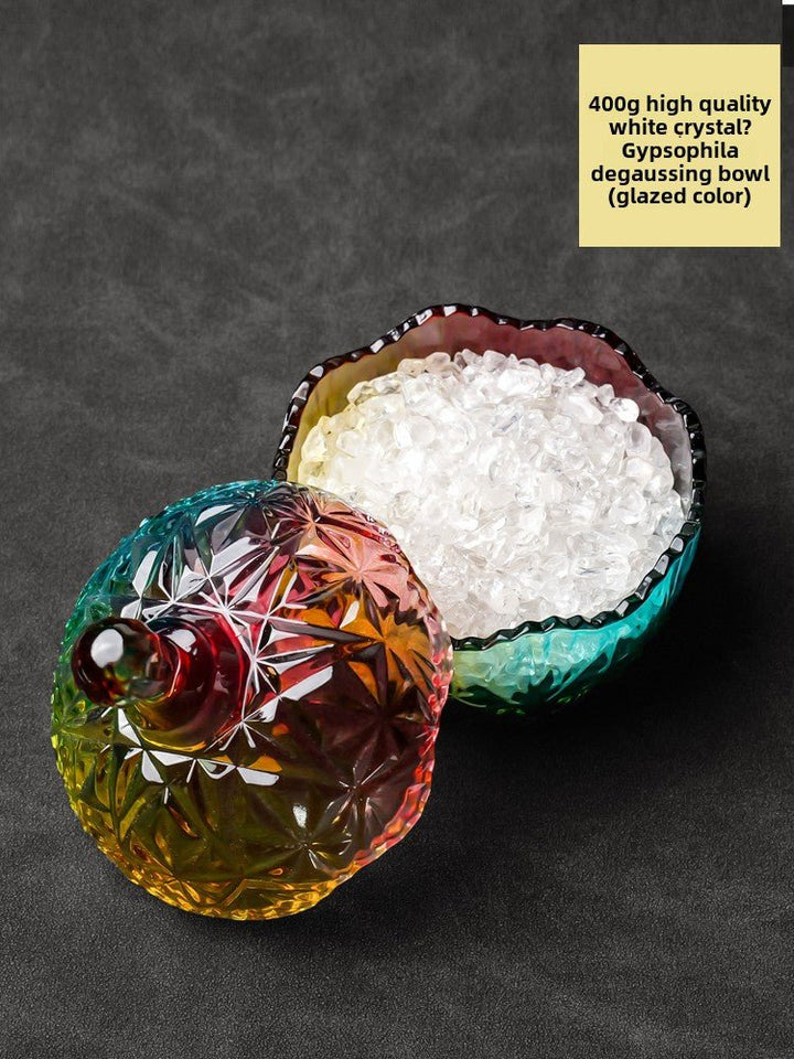 Natural Degaussing Healing Energy White Crystal Purification Crystal Bowl Degaussing Bowl - BuddhaEnergyHealing