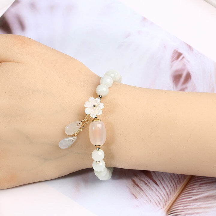 Natural Jade Protection Peace Bracelet - BuddhaEnergyHealing