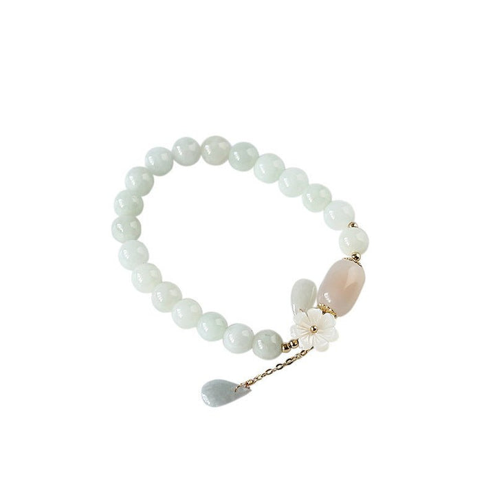 Natural Jade Protection Peace Bracelet - BuddhaEnergyHealing