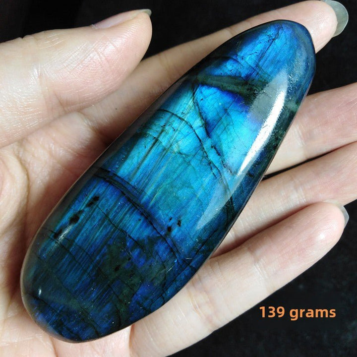 Natural Labradorite Protection Energy Ornament - BuddhaEnergyHealing