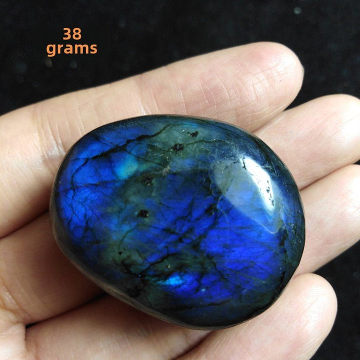 Natural Labradorite Protection Energy Ornament - BuddhaEnergyHealing