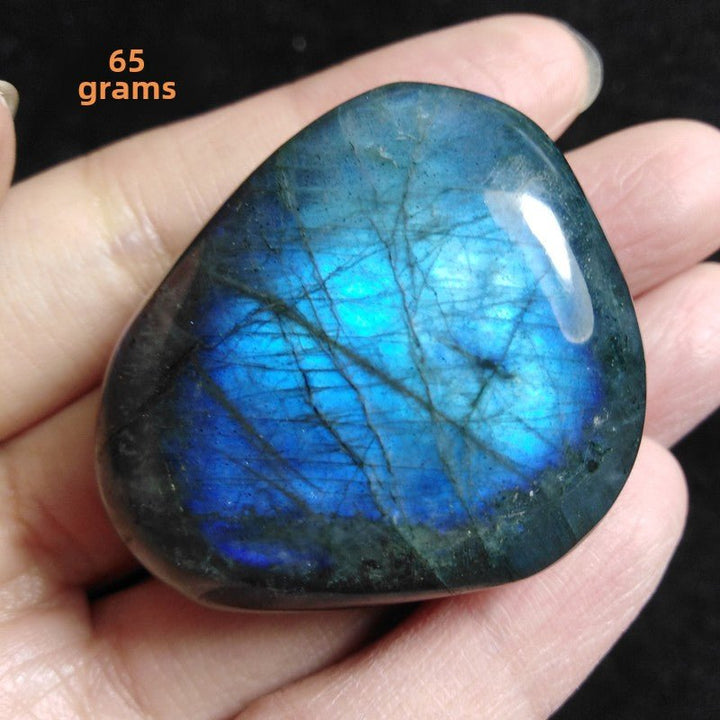 Natural Labradorite Protection Energy Ornament - BuddhaEnergyHealing