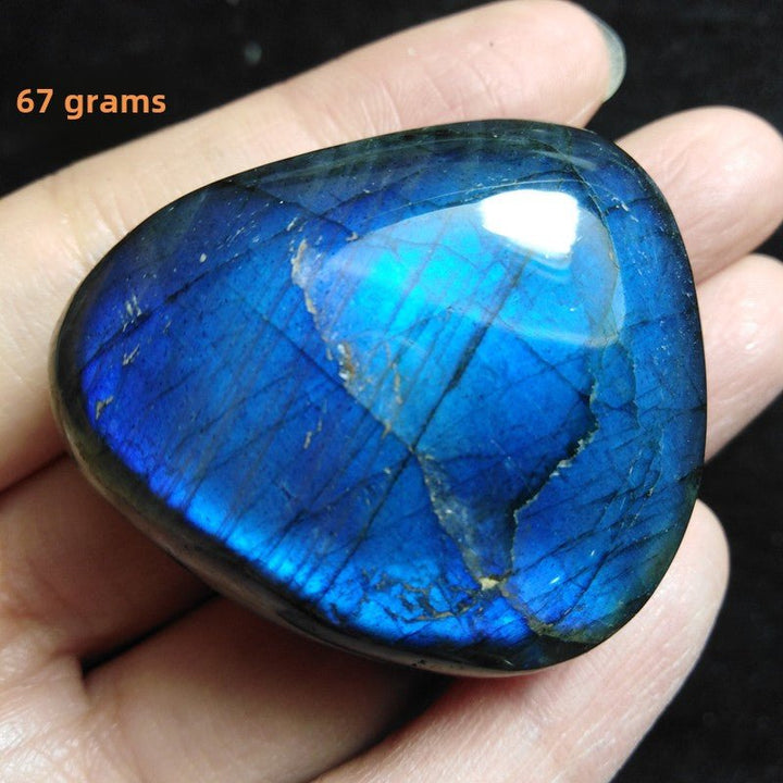 Natural Labradorite Protection Energy Ornament - BuddhaEnergyHealing