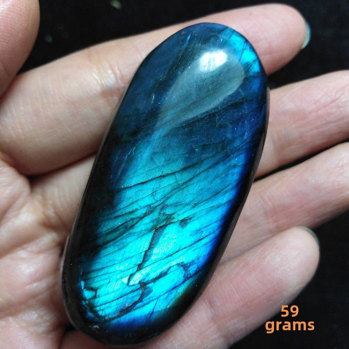Natural Labradorite Protection Energy Ornament - BuddhaEnergyHealing