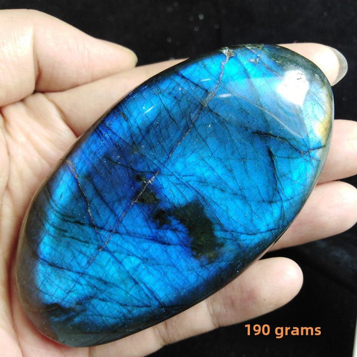 Natural Labradorite Protection Energy Ornament - BuddhaEnergyHealing