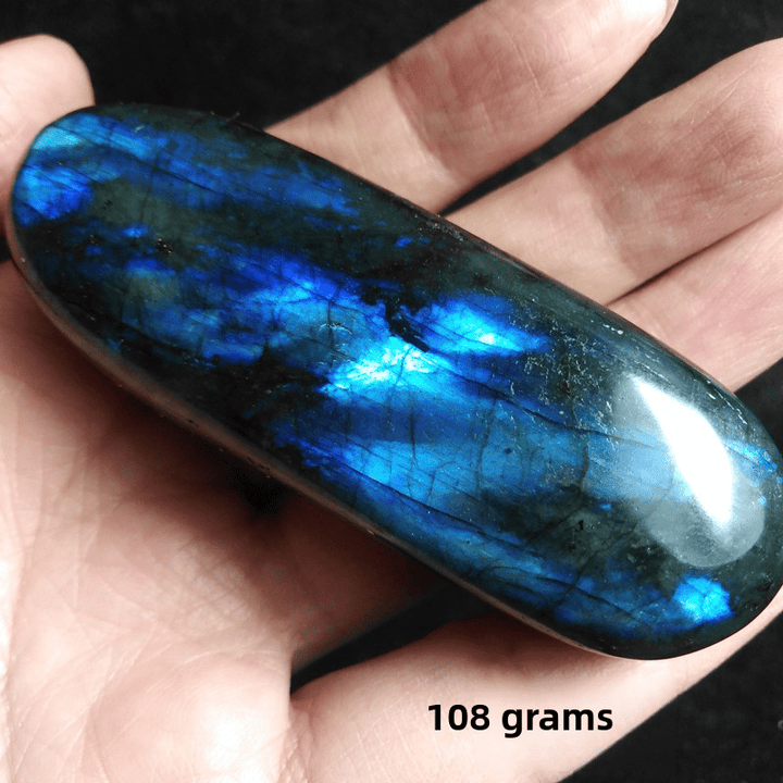Natural Labradorite Protection Energy Ornament - BuddhaEnergyHealing