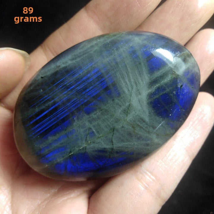 Natural Labradorite Protection Energy Ornament - BuddhaEnergyHealing